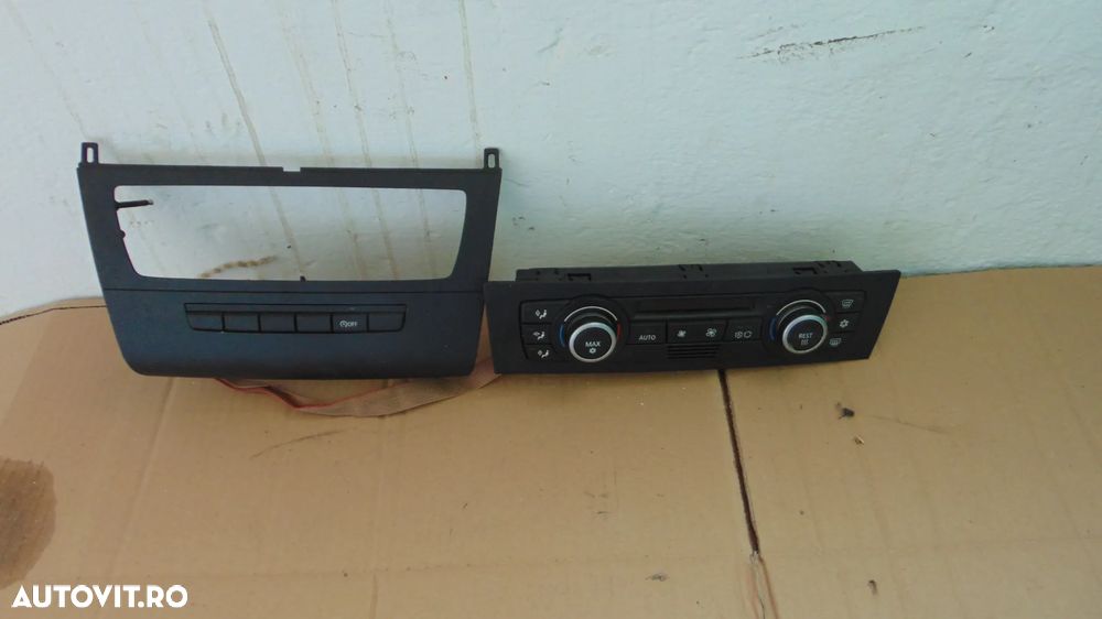 Panou comanda clima AC BMW seria 1 E87 an 2009 facelift cod 64119182287 - 1