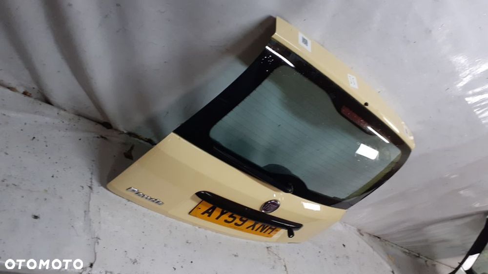 ^ KLAPA TYŁ TYLNA BAGAŻNIKA DO FIAT PANDA 541 ŻÓŁTA - 4