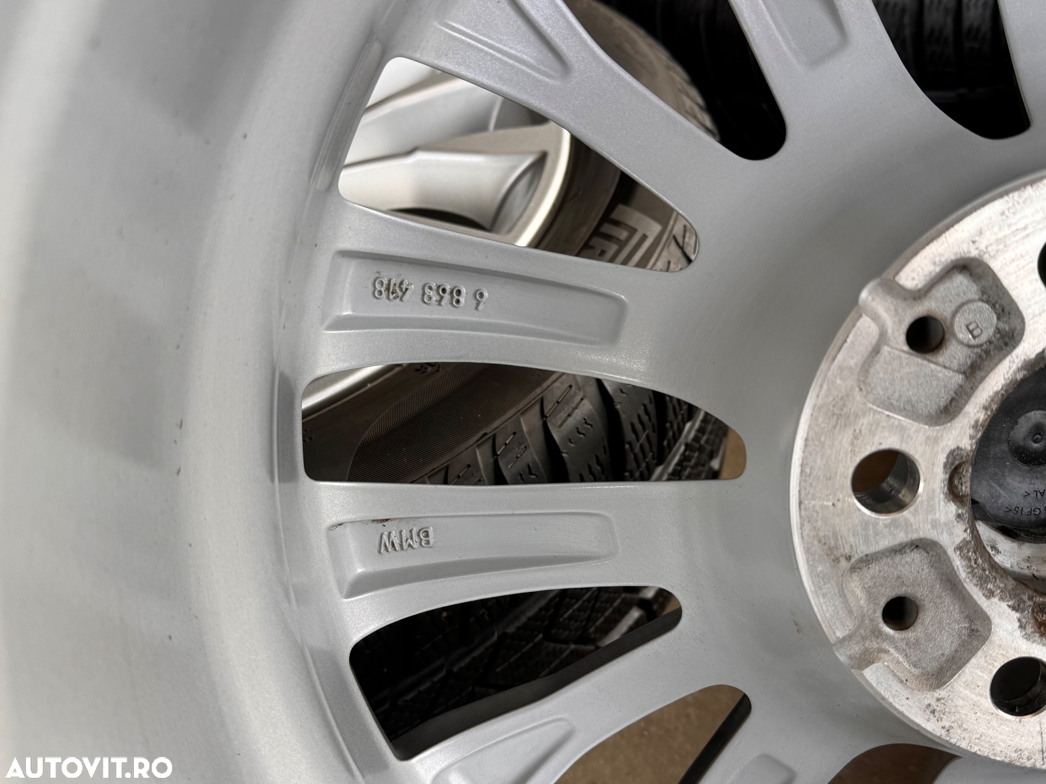 Vând jante originale BMW G30-31 pe 18” cu anvelope de iarnă - 8