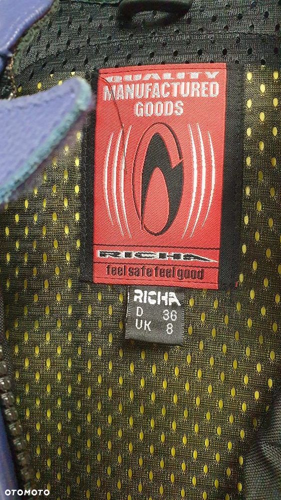 Kombinezon Richa kurtka spodnie motocyklowe skórzane rozmiar D36 / UK8 - 10