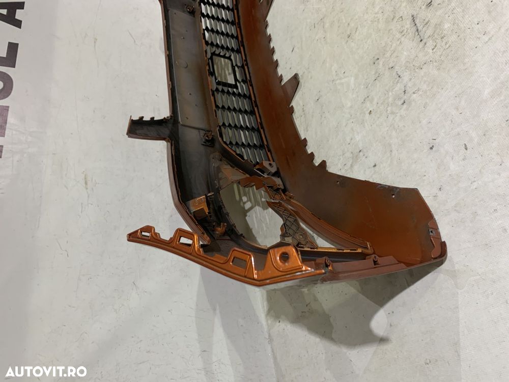 Bara fata Seat Leon 3, facelift, 2016, 2017, 2018, 2019, cod origine OE 5F0807221AB, cu gauri pentru spalatori faruri si senzori de parcare (4). - 5