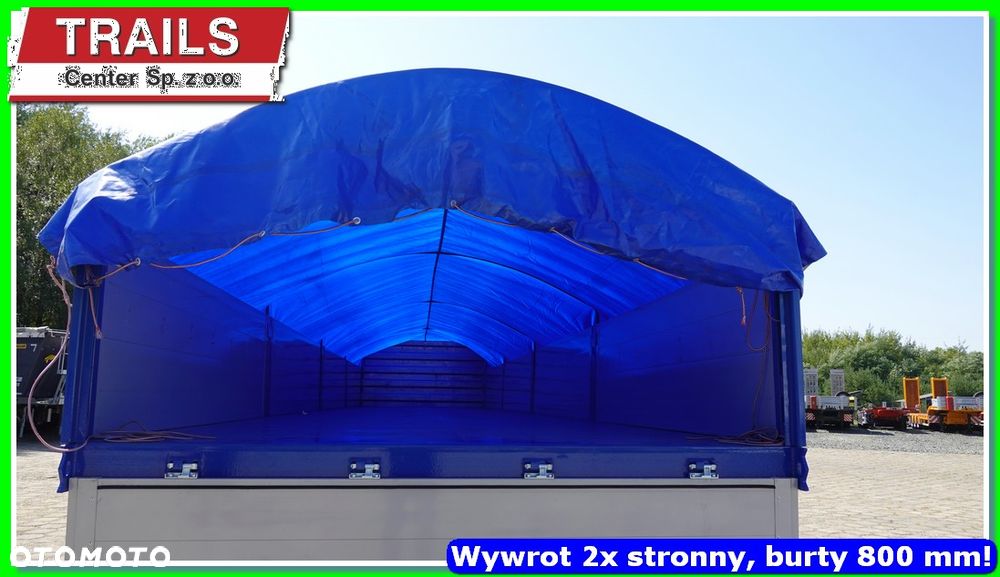 Inny Wywrotka 2x strony, platforma 12,60 m, burty ALUM 600/800 mm !!! - 31