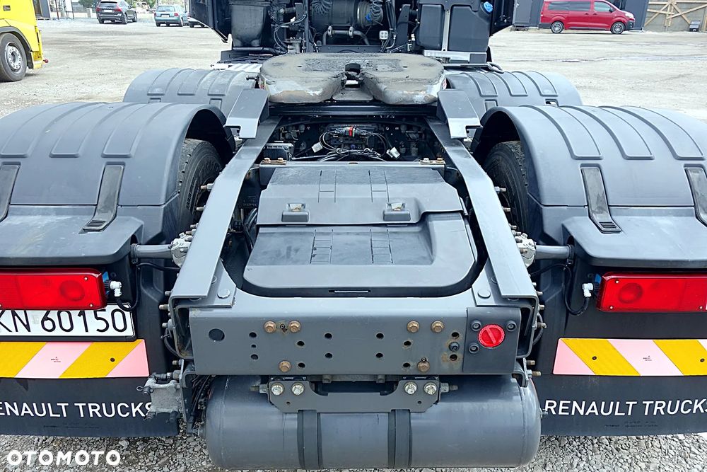 Renault GAMA T520 PUSCHER DMC 70T OŚ SKRĘTNA PODNOSZONA WYSOKA KABINA ALUFELGI KLIMA POSTOJOWA - 26