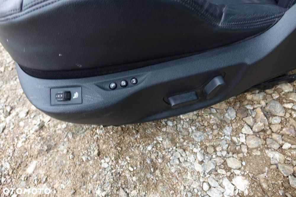 FOTEL FOTELE KANAPA KPL CZARNA SKÓRA SPORT PEUGEOT 307 CABRIO 3245233425 - 12