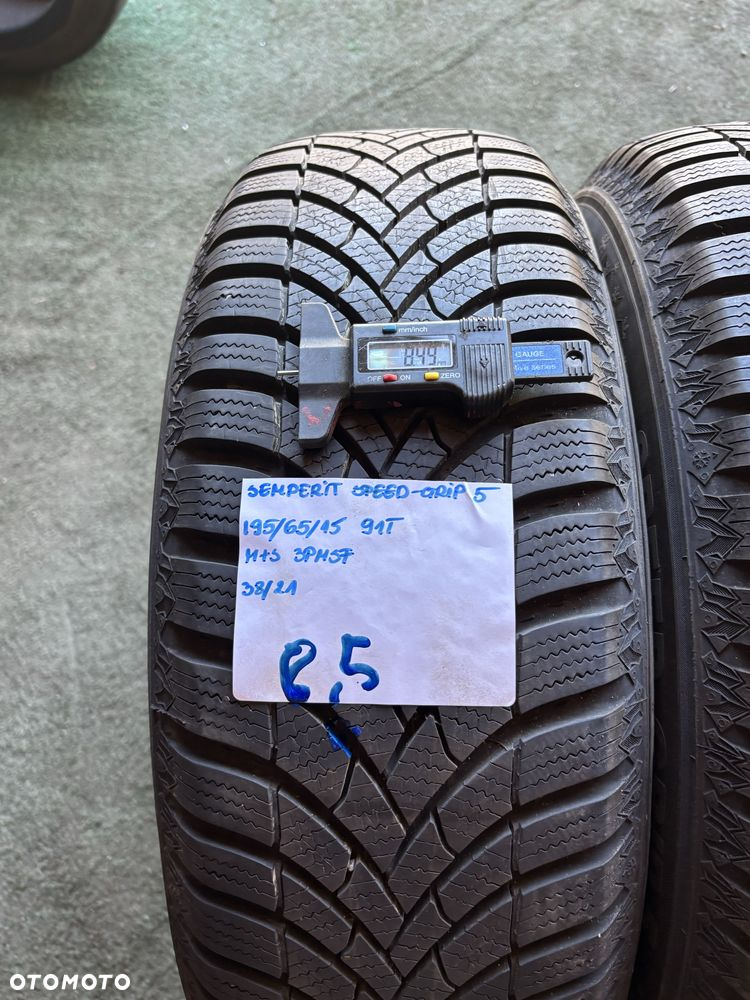2x 195/65R15 91T SEMPERIT SPEED-GRIP 5 opona zimowa M+S 3PMSF - 2