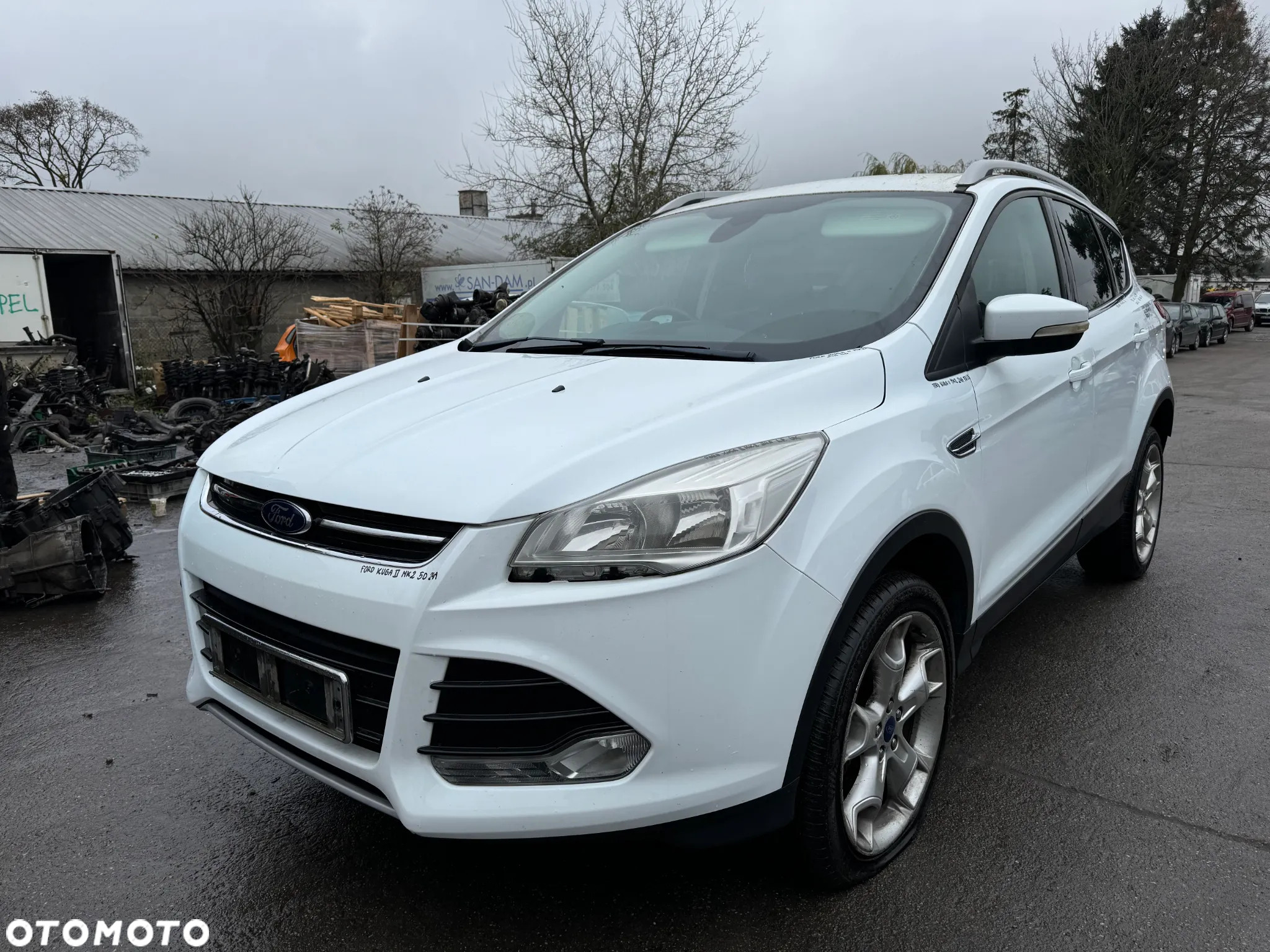 FORD KUGA MK2 II 2014 140KM 2.0 DIESEL FROZEN WHITE 5D NA CZĘŚCI - 3