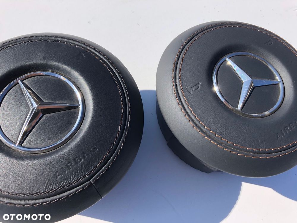 MERCEDES S W217 W222 DASHBOARD DESKA KONSOLA KOKPIT PULPIT PÓŁKA PARAPET PODUSZKI AIRBAG PASY PAS KURTYNA CURTAIN SEAT BELT Raz2 - 28