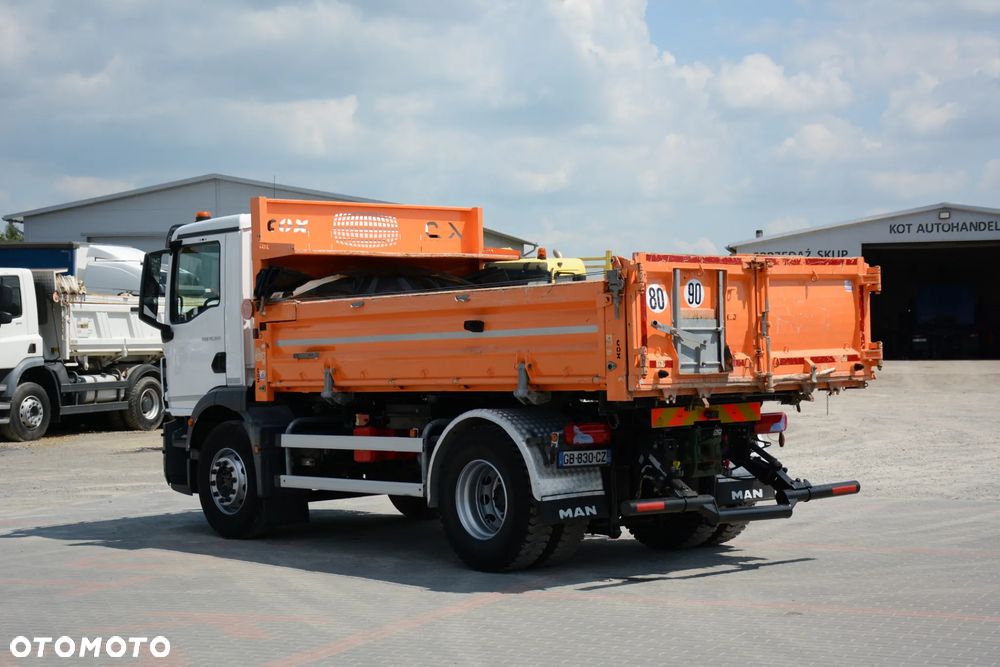 MAN TGM 18.320 / 2021 / Wywrot 3-stronny / hydroburta / idealny stan - 9