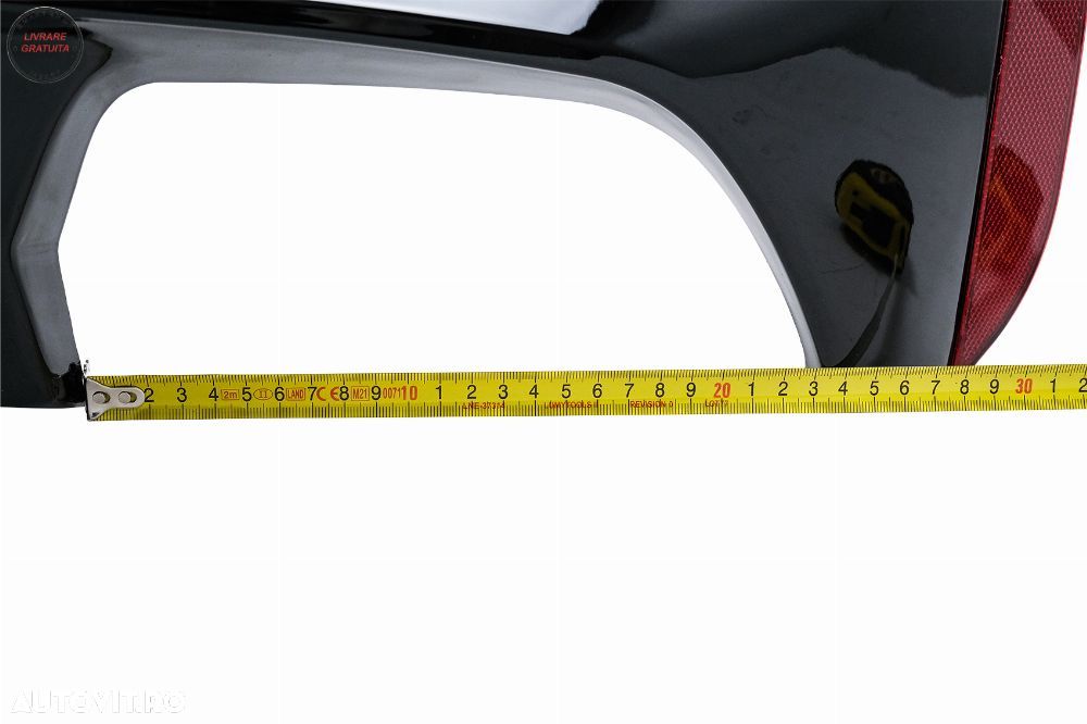 Difuzor Bara Spate BMW Seria 5 G30 G31 (2017-2024) M5 Design Negru Lucios cu Inser- livrare gratuita - 7