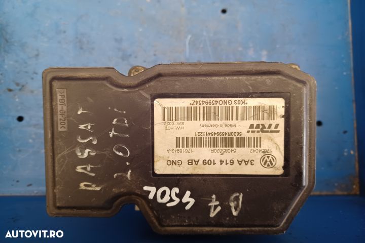 Pompa ABS 3AA614109AB Volkswagen VW Passat B7 [2010 - 2015] Variant w - 1