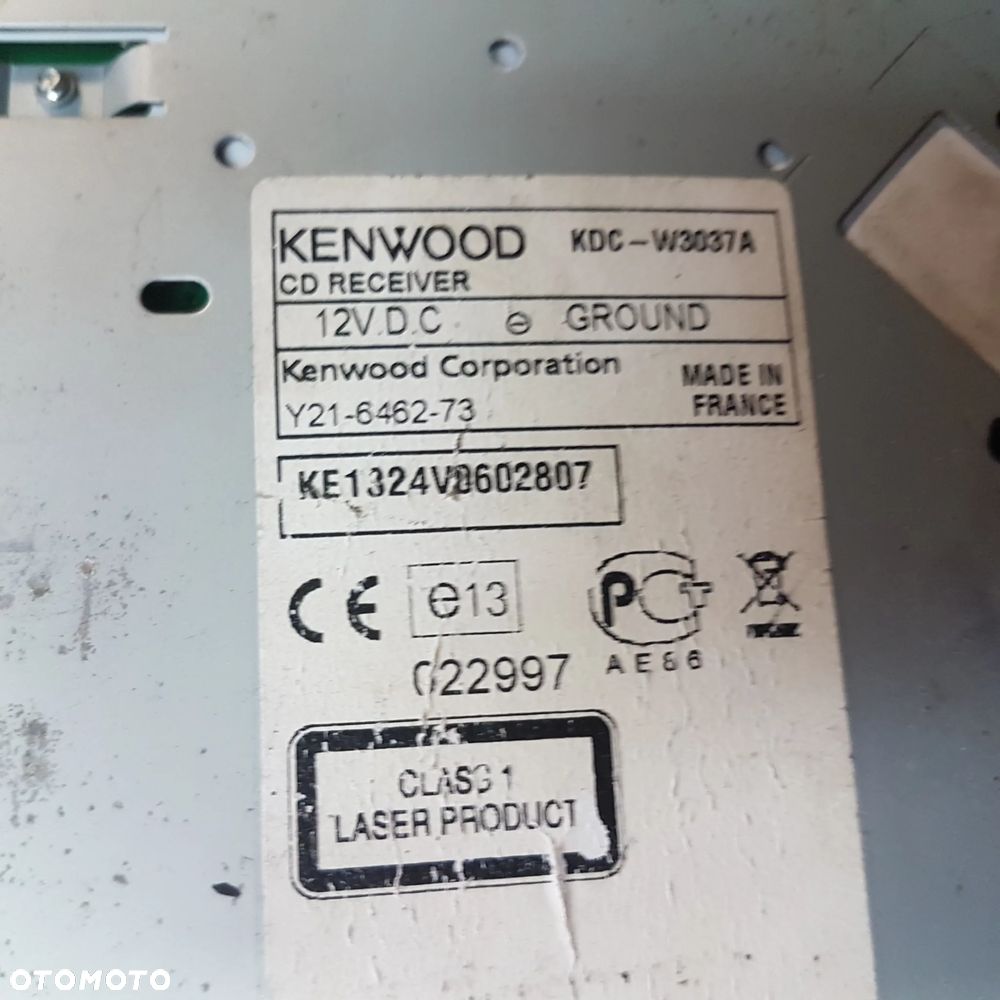 radio samochodowe koparka bus manta rs4507 4x100 kenwood kdc-308 kdc-w3037Ausb - 5