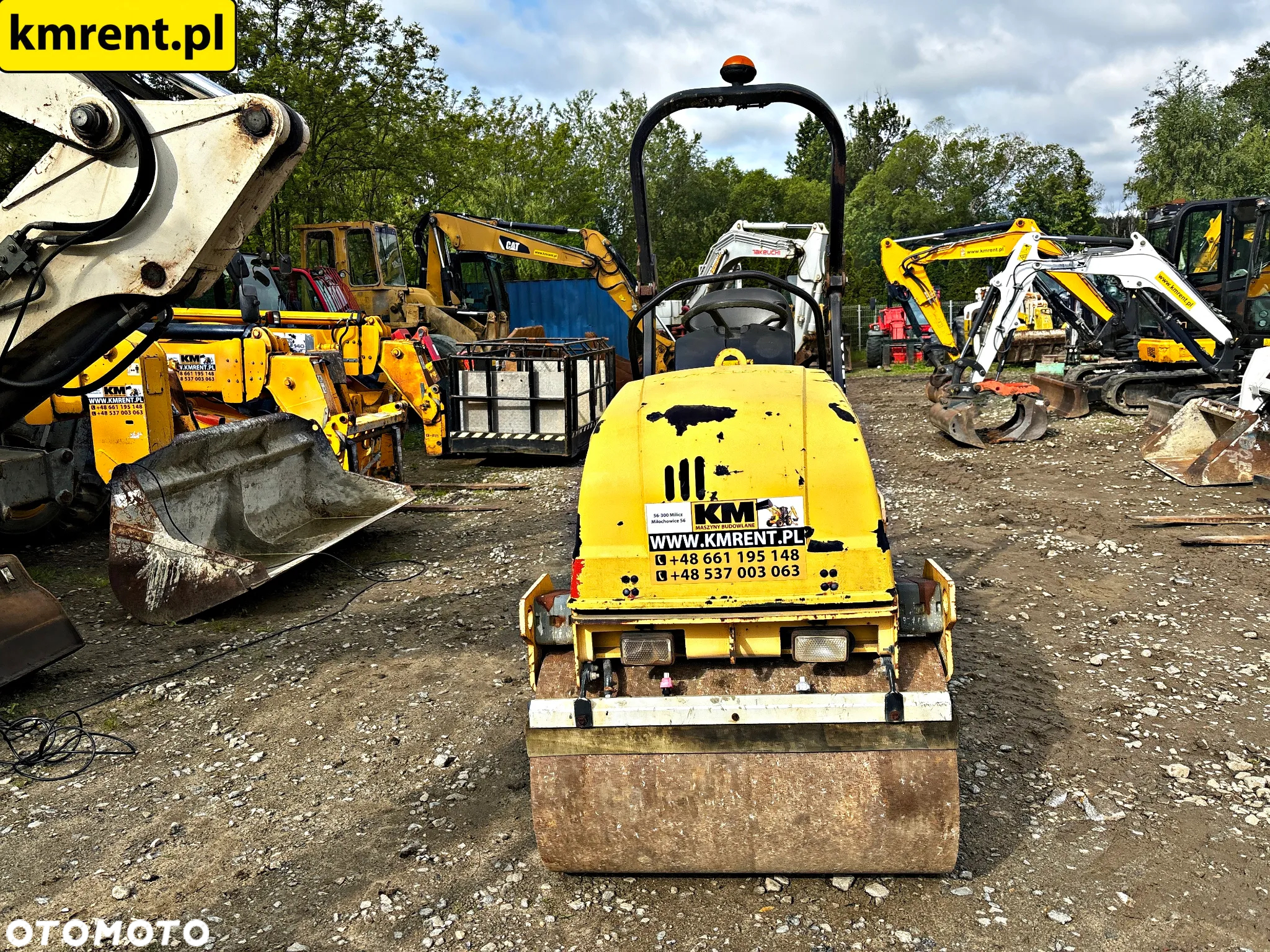 Dynapac CC100010 2007r. | BOMAG BW 80 100 HAMM HD8 - 7