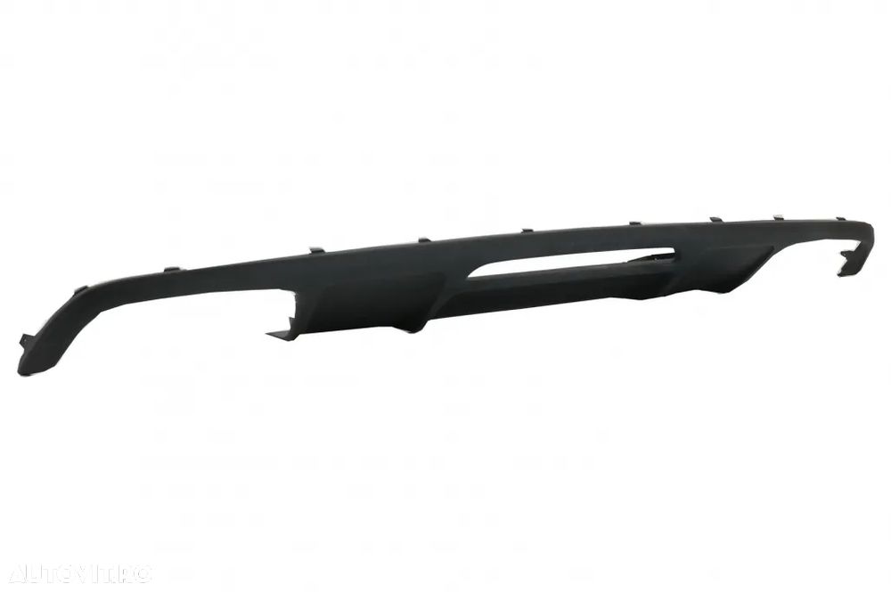 Difuzor cu Evacuare Dubla compatibil cu Mercedes CLS Sedan W218 (2012-2017) pentru bara Standard - 2