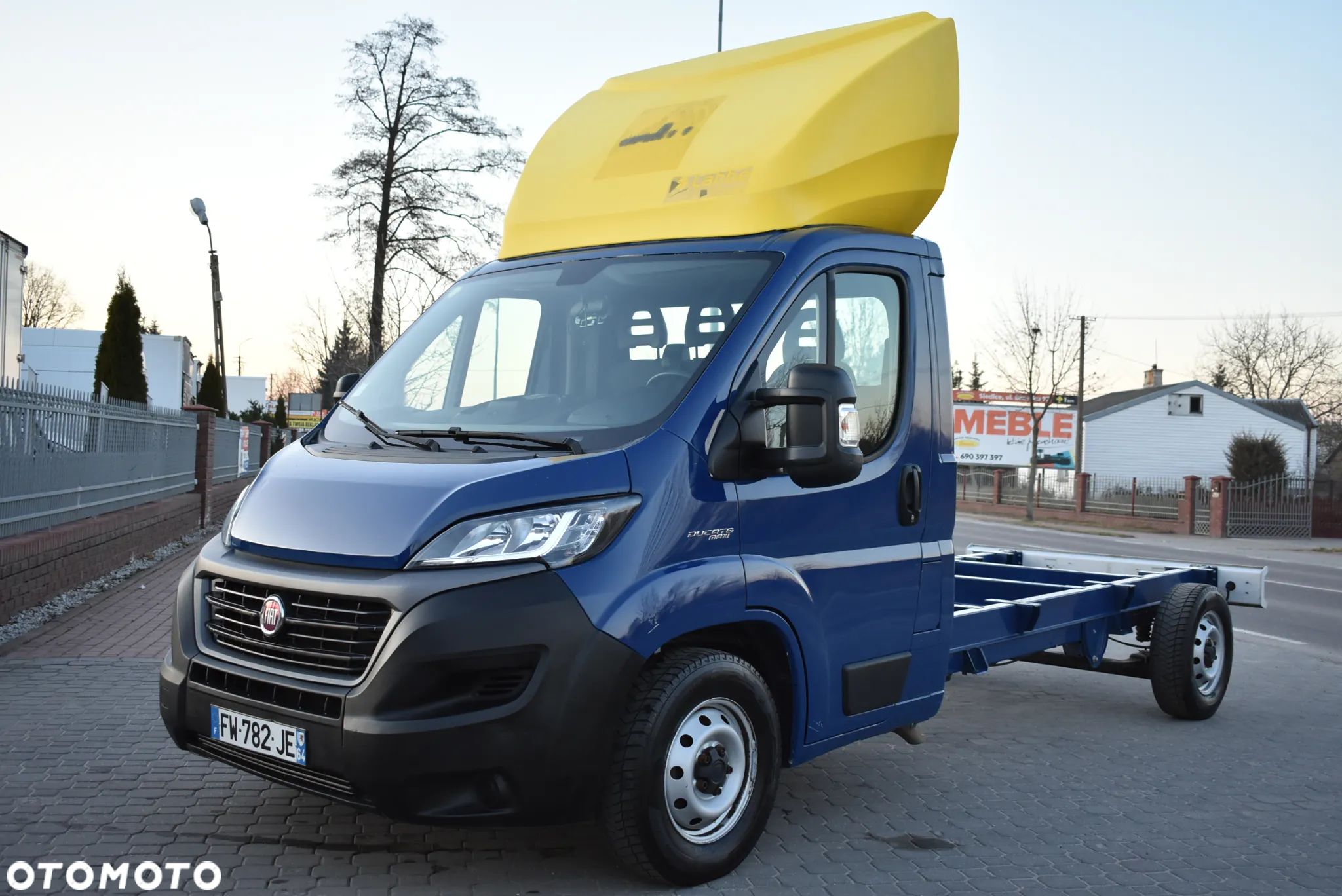 Fiat DUCATO 2,3 2021 RAMA DO ZABUDOWY - 1