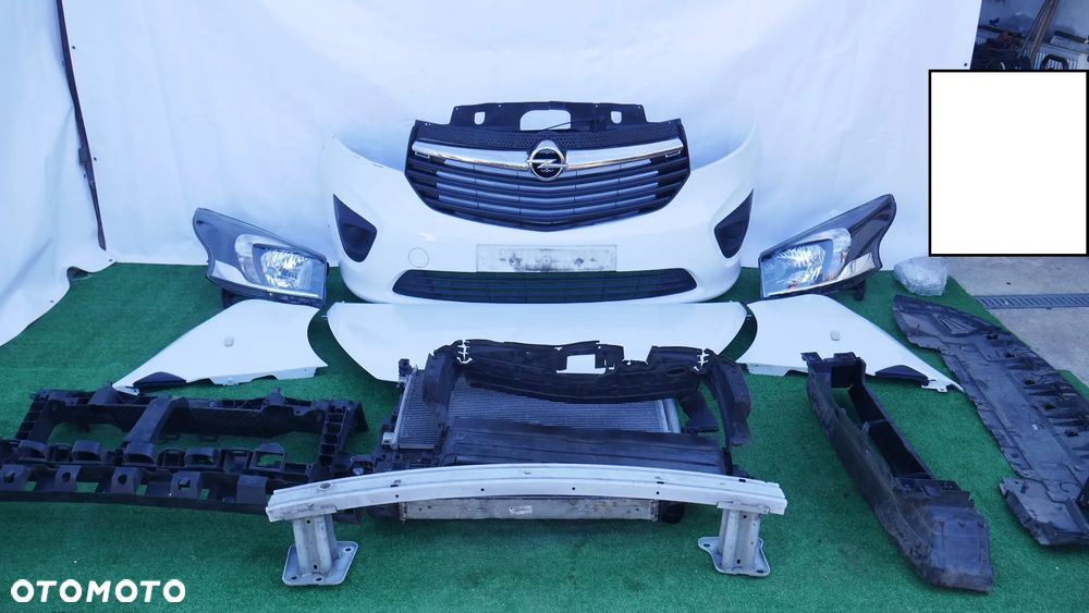 MASKA ZDERZAK LAMPY BŁOTNIKI PAS PRZEDNI CHŁODNICE BELKI OPEL VIVARO C - 1