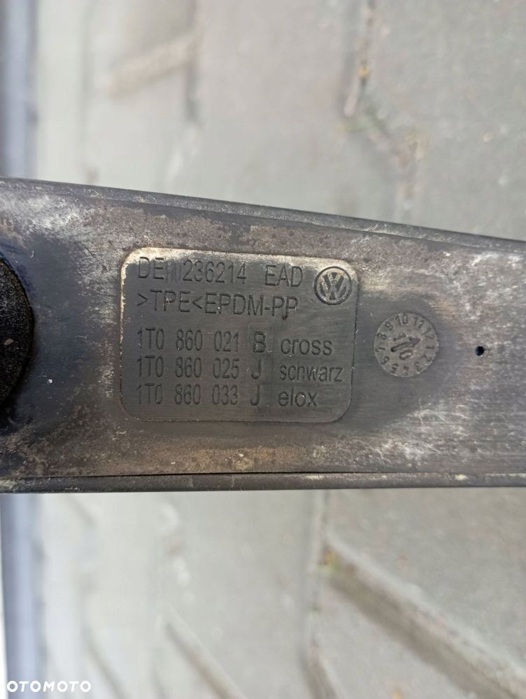 VW TOURAN II 2 RELINGI DACHOWE KOMPLET 1T0860021B 1T0860022B - 9