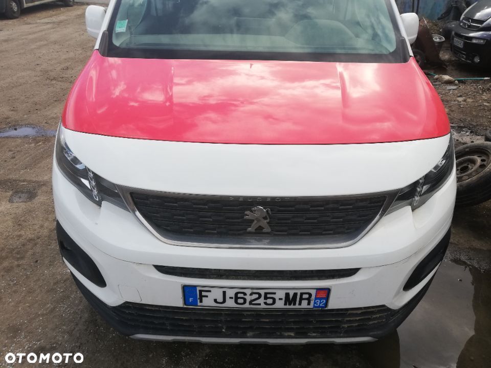 ZDERZAK ATRAPA GRILL MASKA BŁOTNIK LAMPA LED przod PEUGEOT RIFTER EWPA - 1