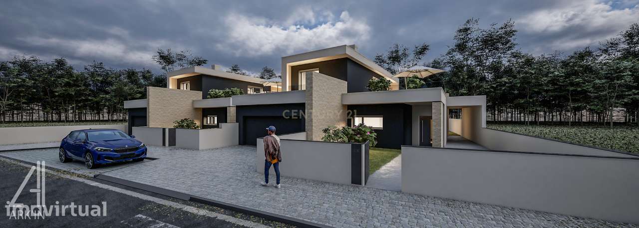 Moradia Contemporânea T3  Construção Nova em Fátima, Ourém - Grande imagem: 4/8