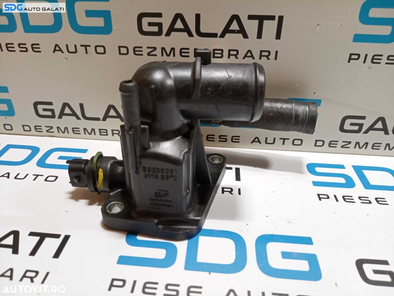 Corp Carcasa Termostat Fiat Qubo 1.3 D Multijet 2008 - Prezent Cod 55206391 [M6813]Termostat - 1