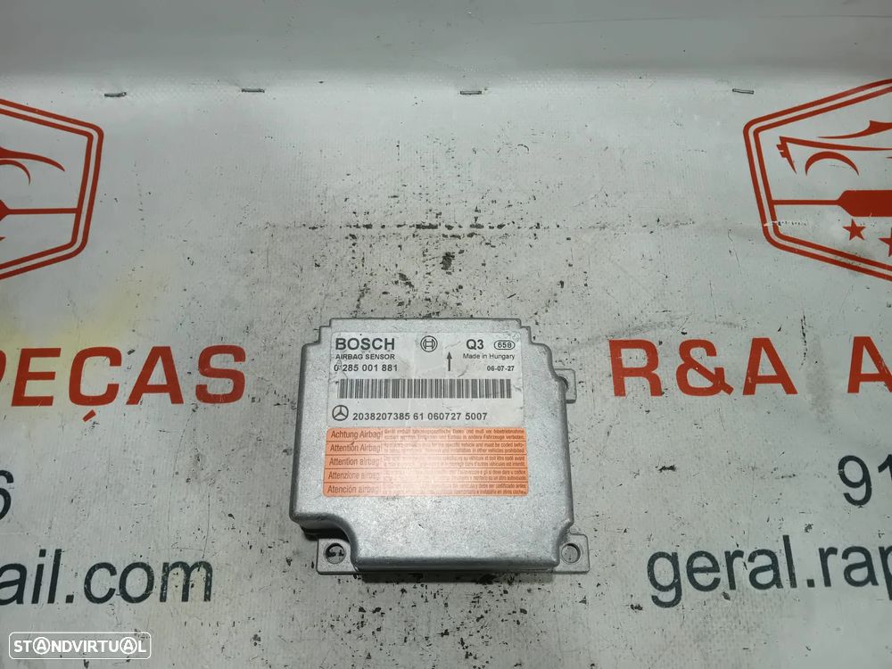 Centralina de Airbag Mercedes Class C W203 0285001881 Original - 4