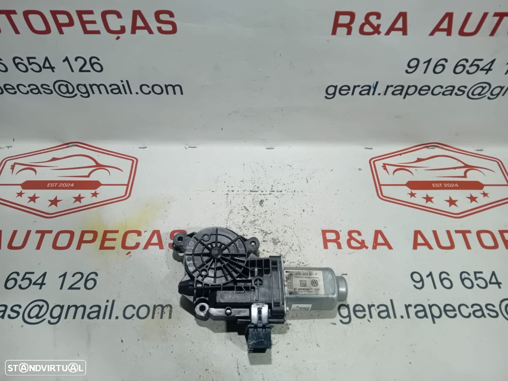 Motor de Elevador Vidro Porta Frente Esquerdo Seat Ibiza 6J Skoda Fabia 2 II 6R0959801P 402325D Original - 3