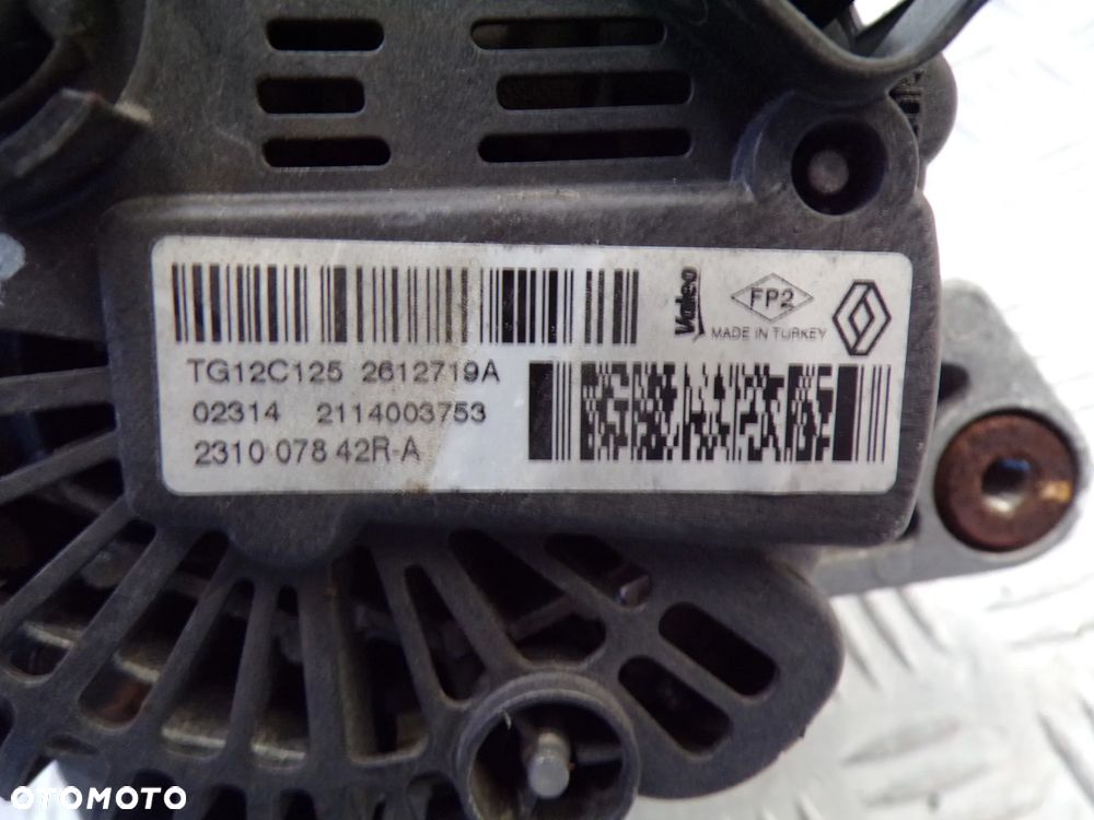 ALTERNATOR RENAULT CLIO IV DACIA 1.2 TCE 231007842R - 3