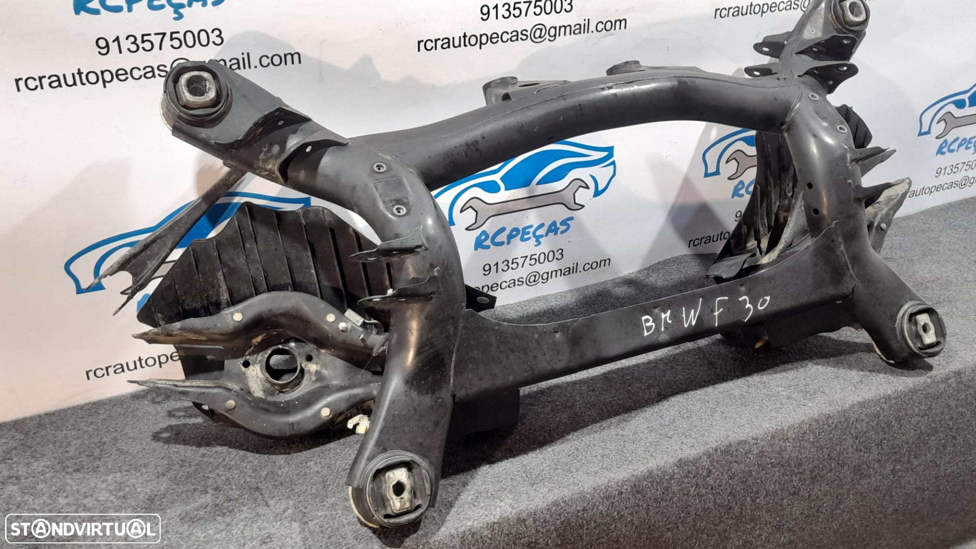 CHARRIOT TRASEIRO TRÁS 6872118 6866983 31106866983 BMW SERIE 3 F30 F31 F35 F80 - 5