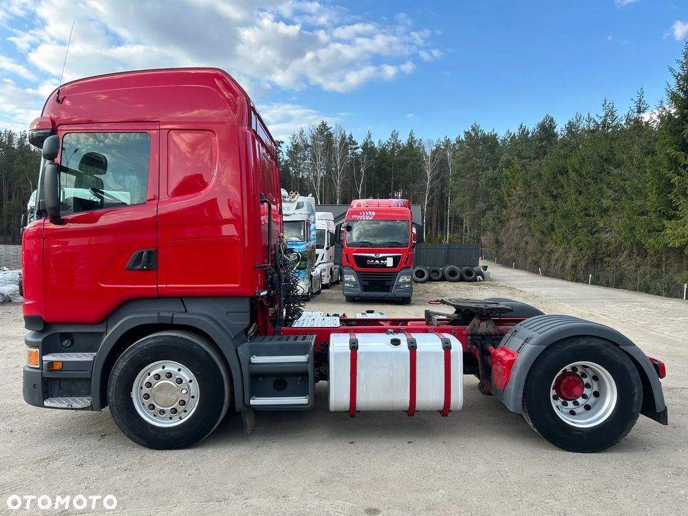 Scania R450 RETARDER / HYDRAULIKA / ALUFELGI / WAGA WSKAŹNIK OBCIĄŻENIA / NOWA SPRĘŻARKA / TURBINA PO WYMIANIE / BARDZO ŁADNY STAN 2015 ROK !! - 7