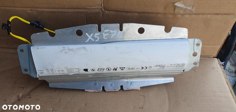 Poduszki pasy AIRBAG sensor zestaw naprawczy Oryginał BMW X5 E70 - 2