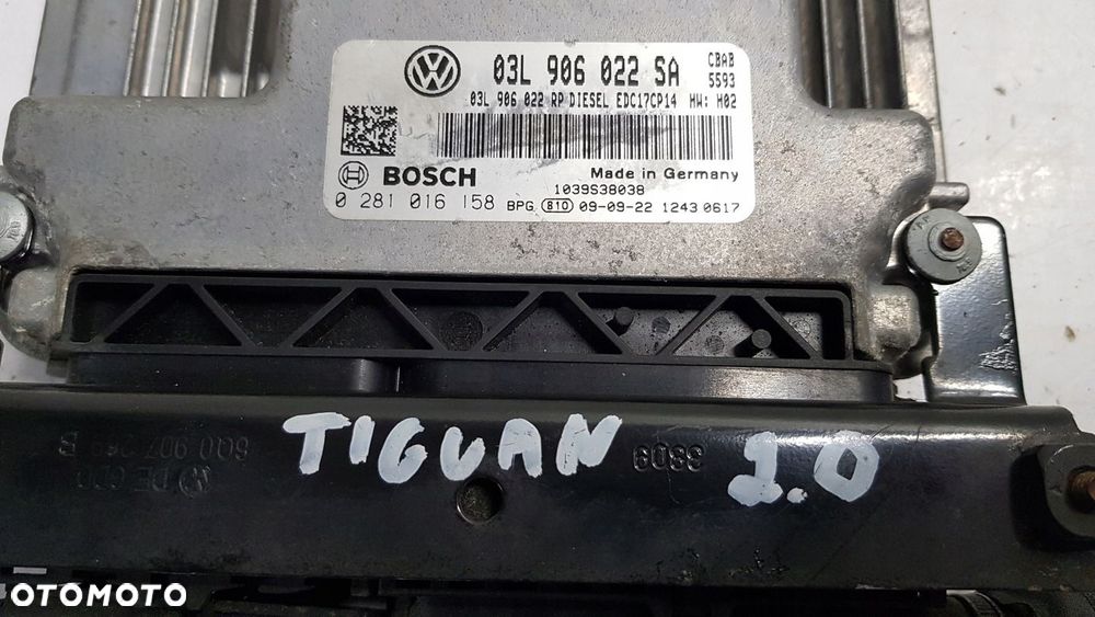 komputer silnika VW Tiguan 2.0 TDI 03L906022SA - 4