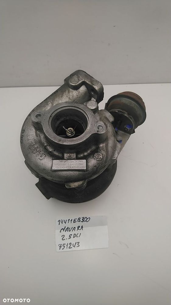 TURBINA 2.5 DCI 2.5 Di 174KM NAVARA 14411EB300 751243 - 1