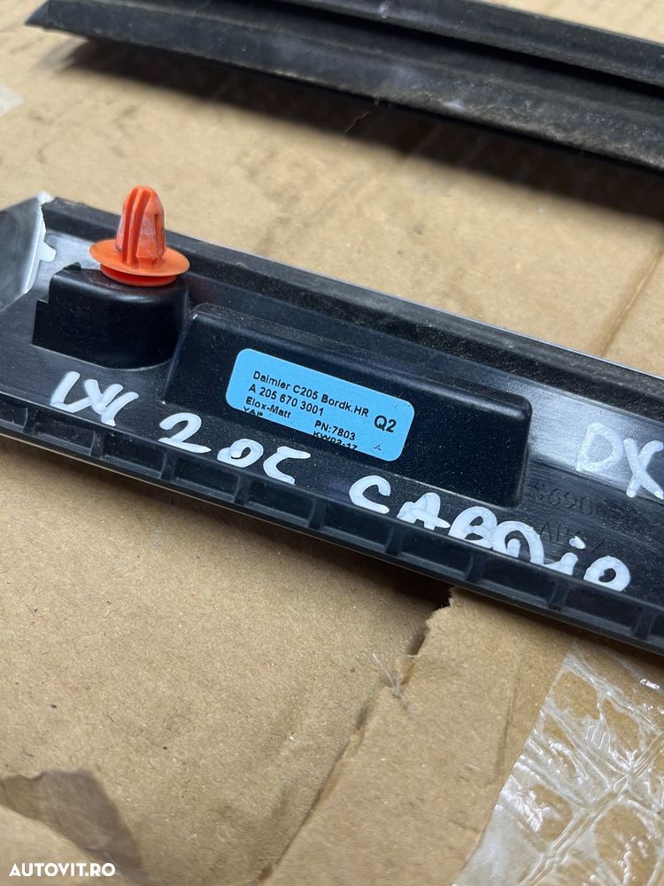 Perii geamuri spate Mercedes w205 Cabrio - 4