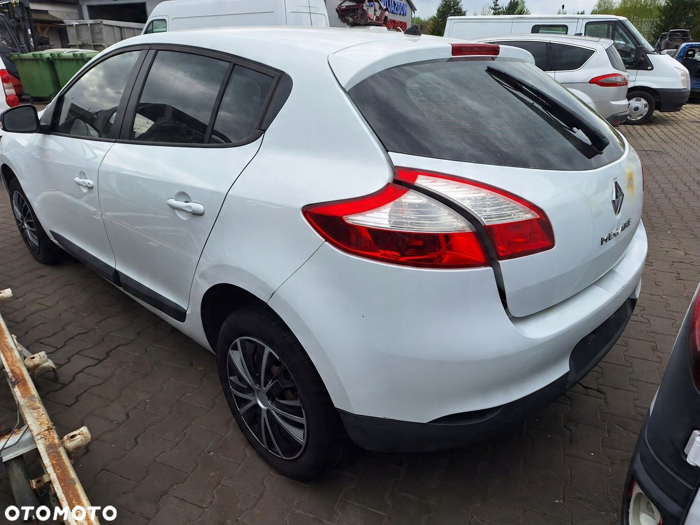 RENAULT MEGANE 3 III LIFT 08-15 KOMBI  HB 5D CZARNE LUSTERKO PRAWE 7-PIN - 4