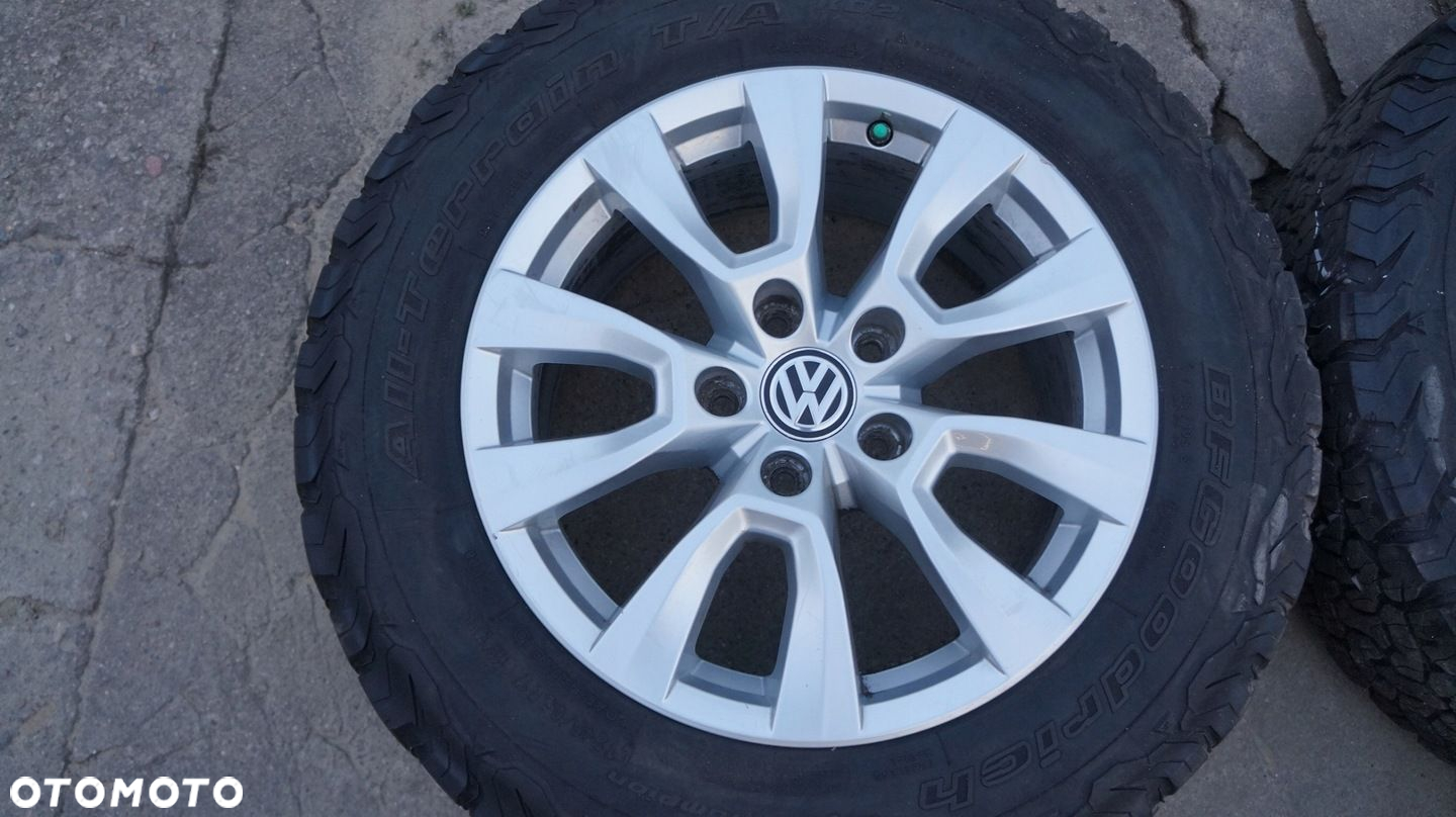 VW AMAROK 17 CALI 8J ET49 5x120 FELGA ALUMINIOWA KOMPLET FELG 2H6601025A - 2