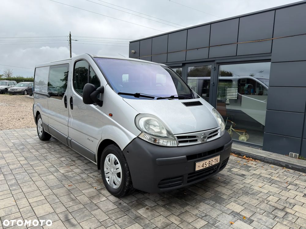 Renault Trafic 2.5 Diesel Brygadówka L2H1 Long Długi 5 Osobowy Klimatyzacja Gwarancja Kredyt - 19