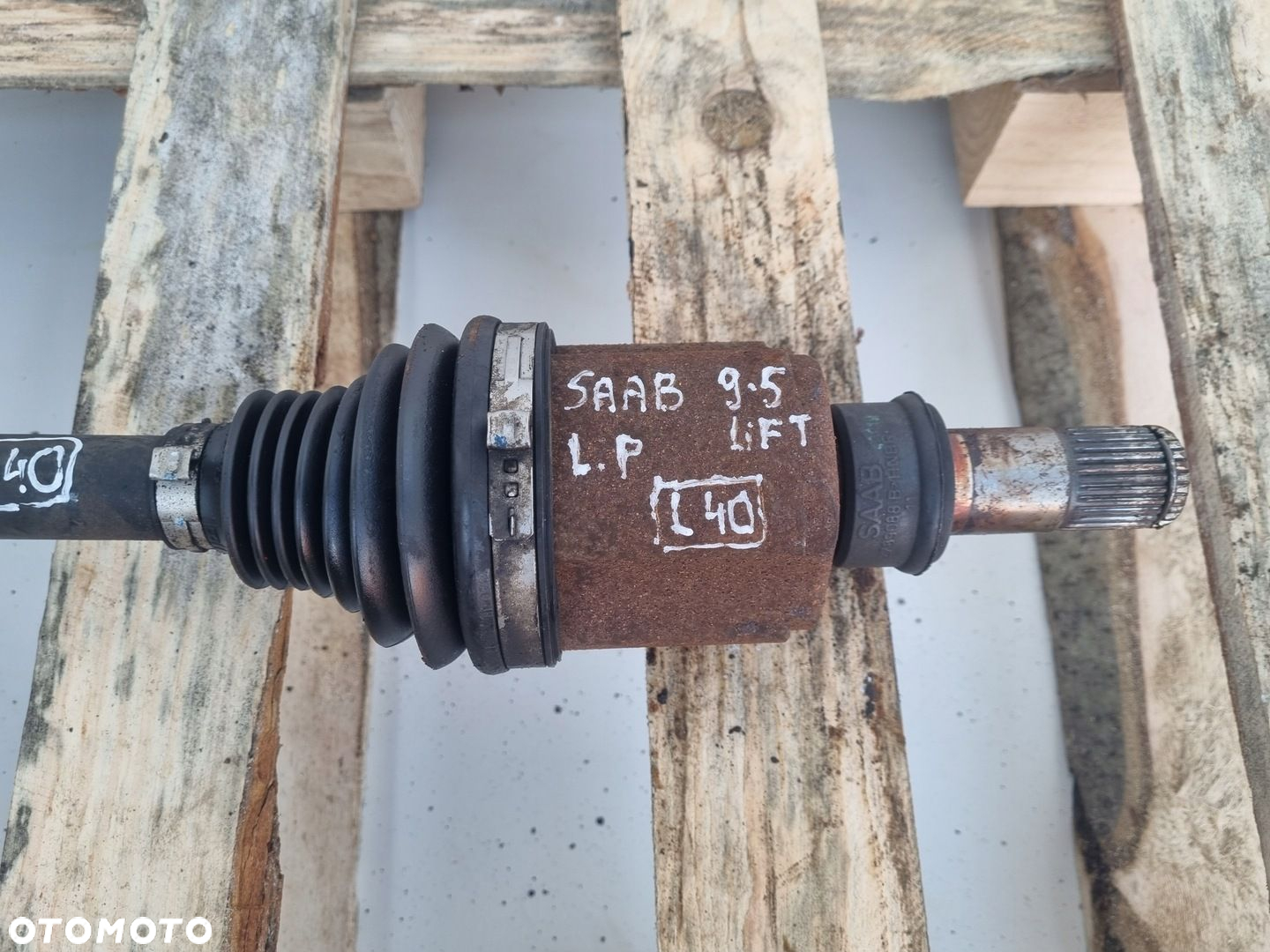 Saab 95 9-5 II 2.0 T LEWA PRZEDNIA PÓŁOŚ półośka lewy przód 13228199 - 4