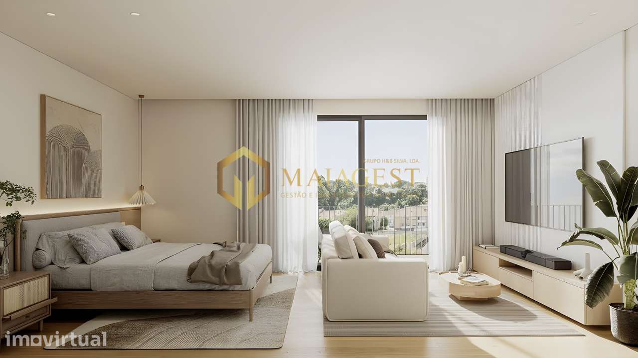 Apartamento T1 no Empreendimento Raízes em Gondomar - Grande imagem: 3/10