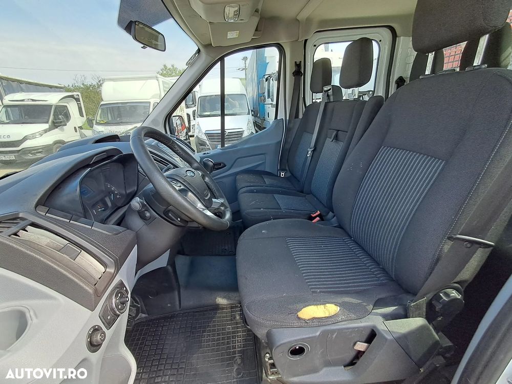 Ford TRANSIT DOKA 2.0D 170CP 6+1 LOCURI BENA FIXA EURO 6 - 10