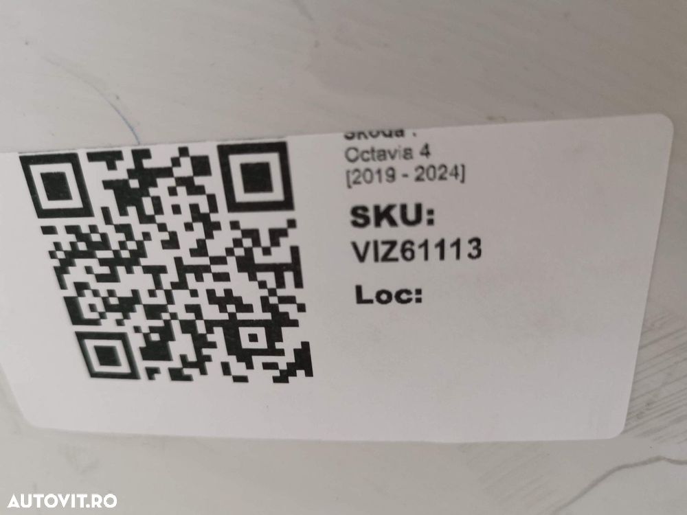 Bara Fata Skoda  Octavia 4 2019 2020 2021 2022 2023 2024 Originala In - 8