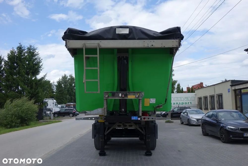 Schmitz Cargobull WYWROTKA 27,8m3 / ALUMINIOWA/  OSIE SCHMITZ /OŚ PODNOSZONA / ALUMINIOWE FELGI / SZYBER ZBOŻOWY / PLANDEKA / KLAPODRZWI - 2