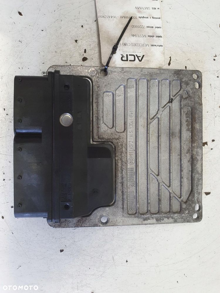 Mercedes W203 1.8 K STEROWNIK SILNIKA Komputer A2711535291 - 7