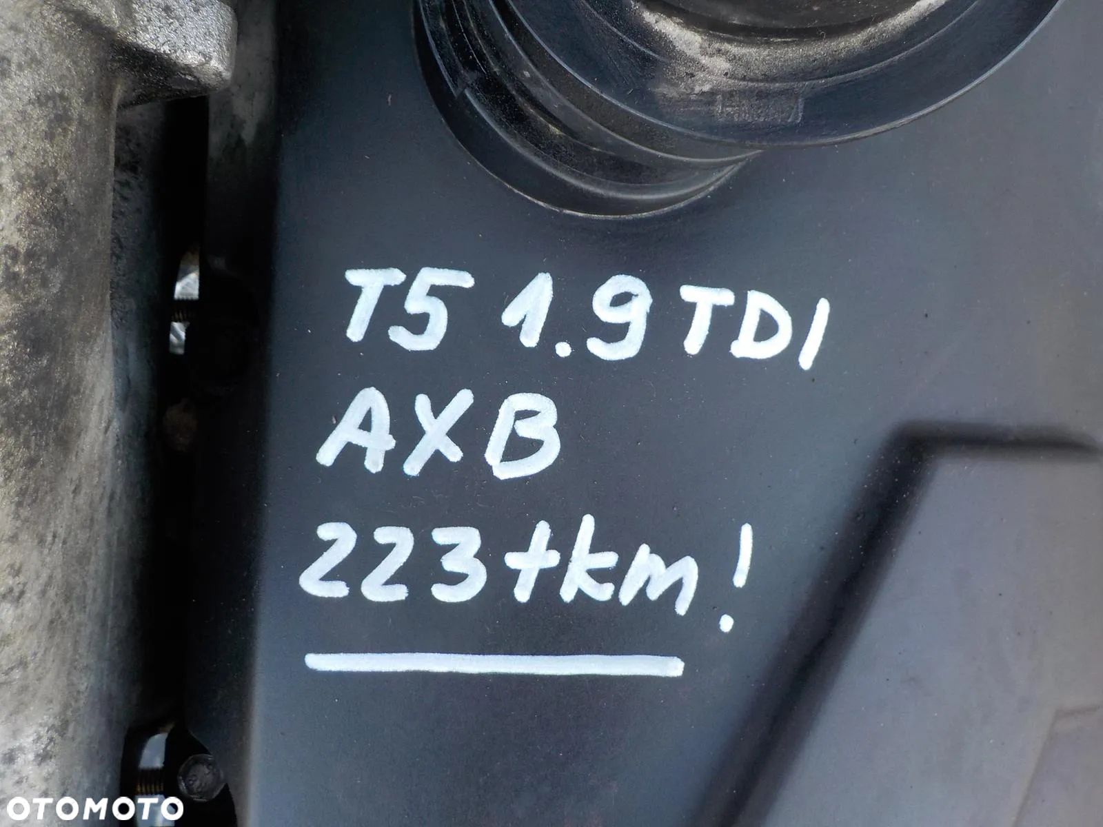 VW T5 1.9 TDI SILNIK AXC AXB + WTRYSKI SPRAWDZONY 223TKM - 6