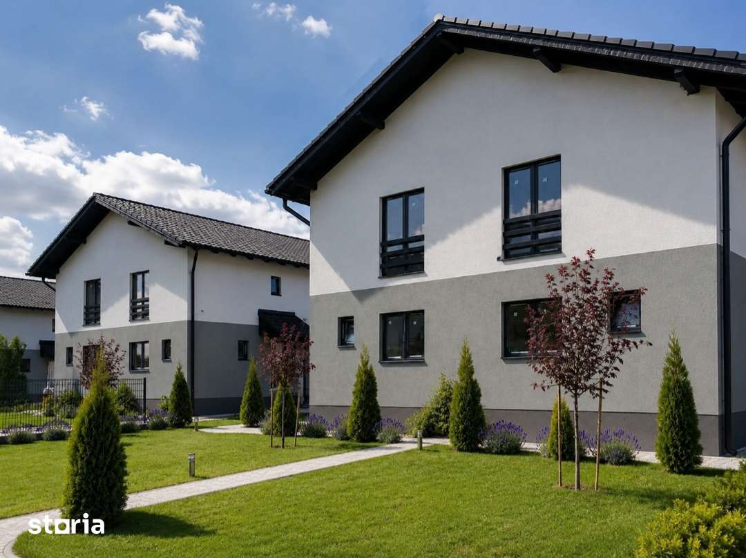 Casa noua tip duplex ,3 și 4 cam ,100 mp,teren 350 mp,LIVEZENI - Imagine principală: 4/11