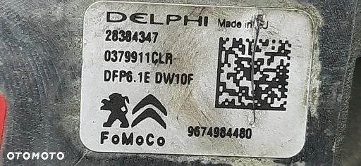 Ford Peugeot Citroen 2.0 hdi Wtryskiwacze Delphi 9674984080  Pompa wtryskowa 9674984480 - 4