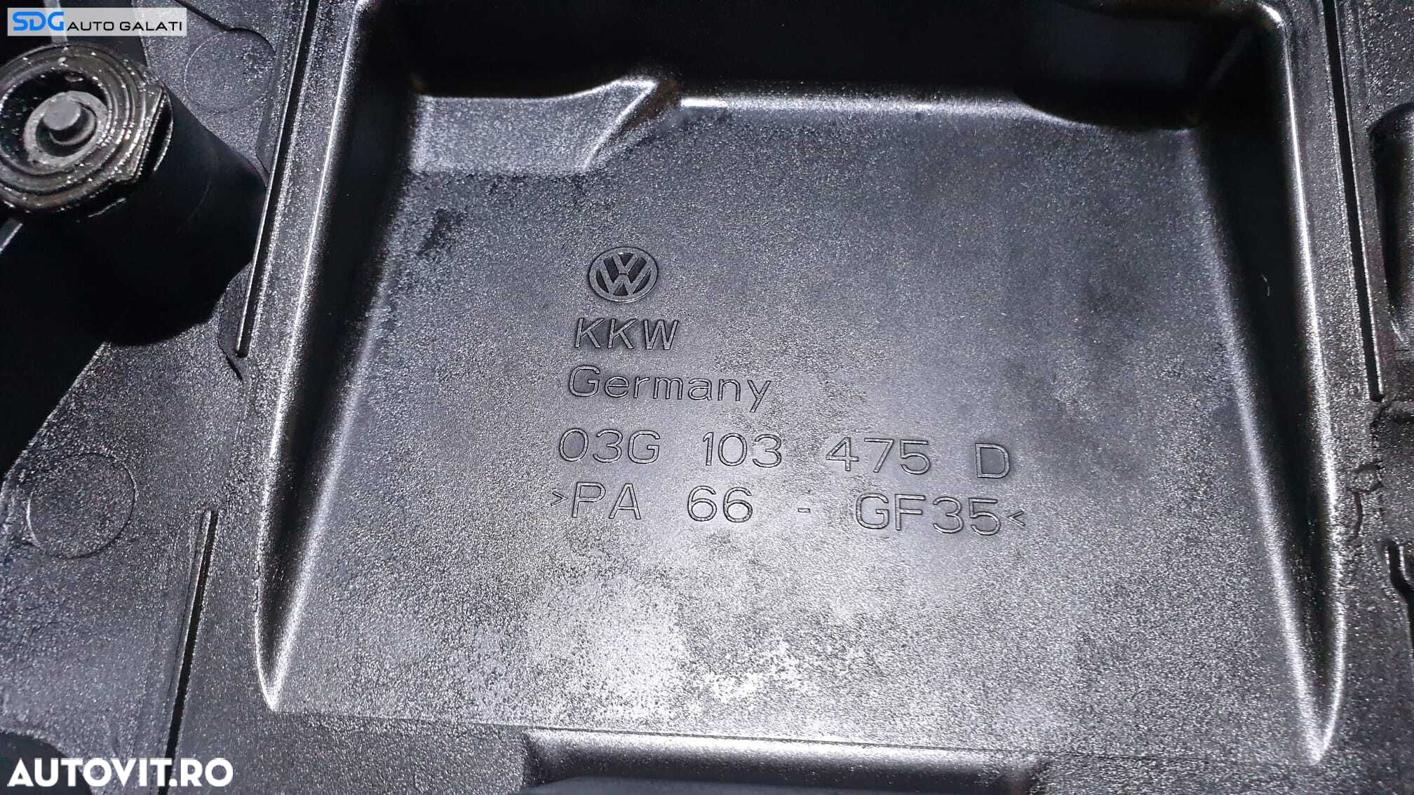 Capac Culbutori Chiulasa Chiuloasa Motor Seat Altea 1.9 TDI BLS 2004 - 2015 Cod 03G103475D [B3893] - 5