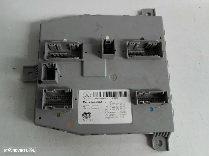 Caixa fusíveis / SAM / BSI MERCEDES-BENZ Classe S (W222, V222, X222) - 2