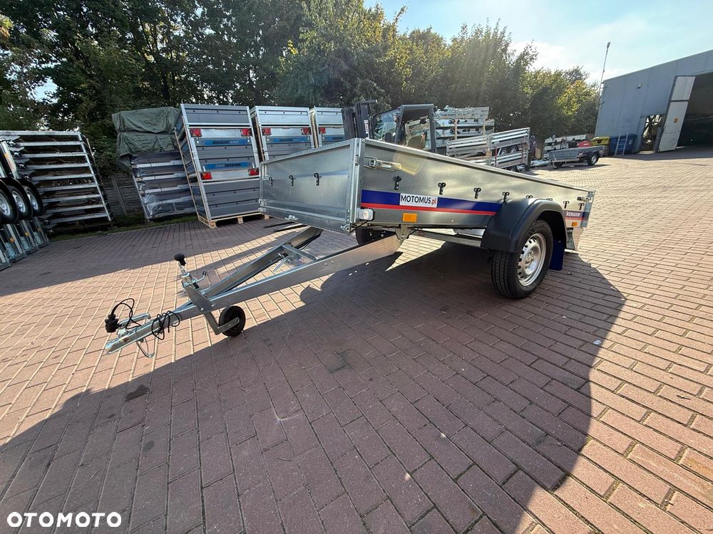 Niewiadów Przyczepa Niewiadów N426U 260x138x35cm 1 oś 750kg burty boczne 2mm Wrocław/Borowa MOTOMUS dostawa pod dom - 13