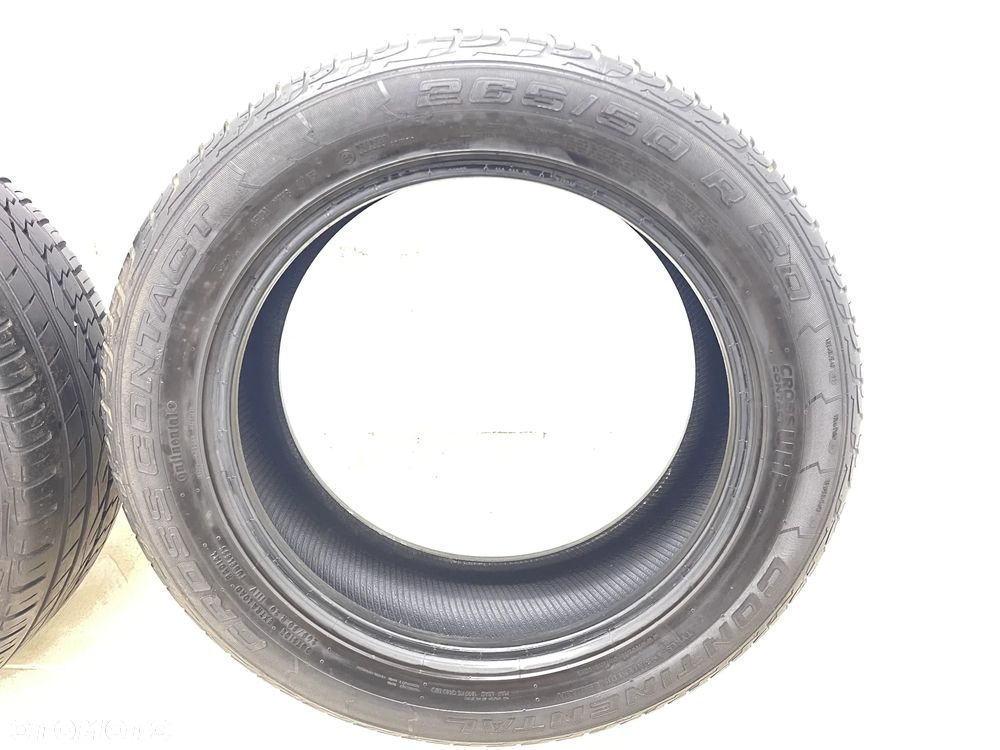2x 265/50R20 Continental CrossContact UHP Para opon letnich 5.5MM - 4