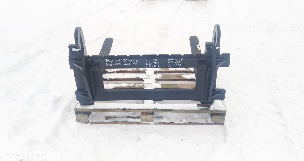 Widły KRAMER 320 312 z karetką 2,5t 120 cm [OS 11010] - 4