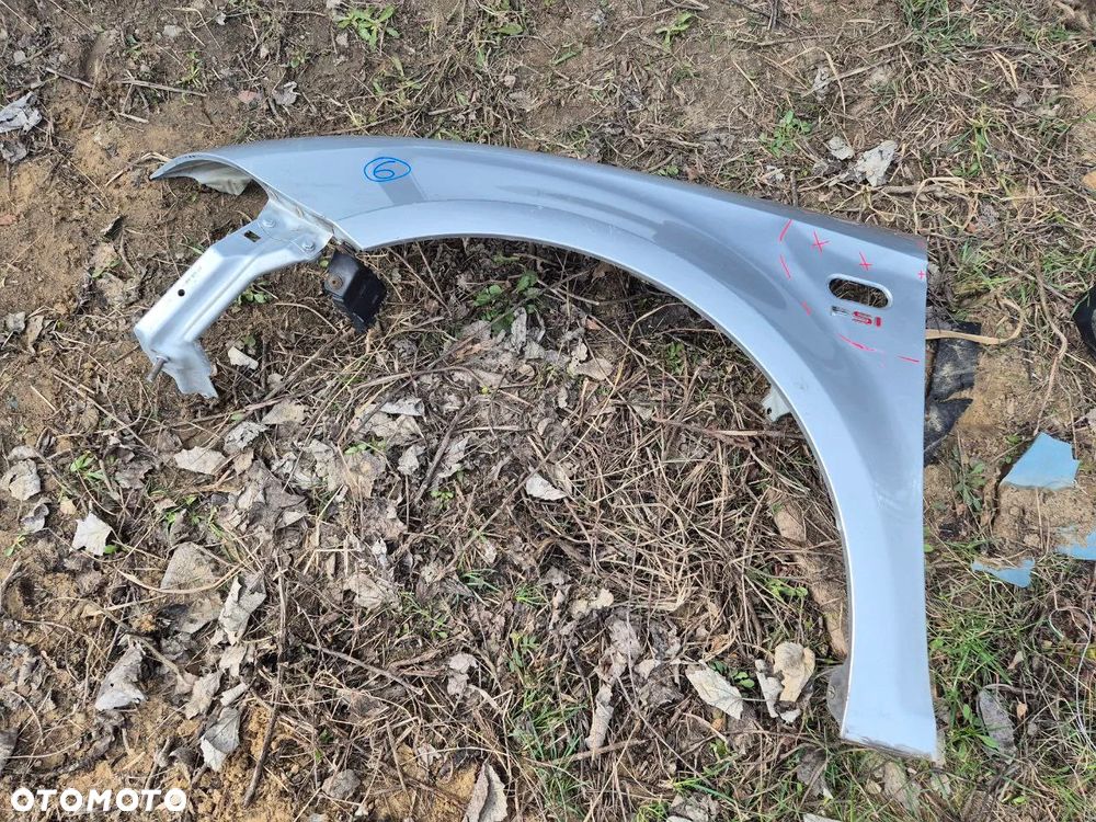 SEAT LEON II DRZWI / KLAPA / BŁOTNIK / ZDERZAK 05-12r CZARNY / SREBRNY - 12